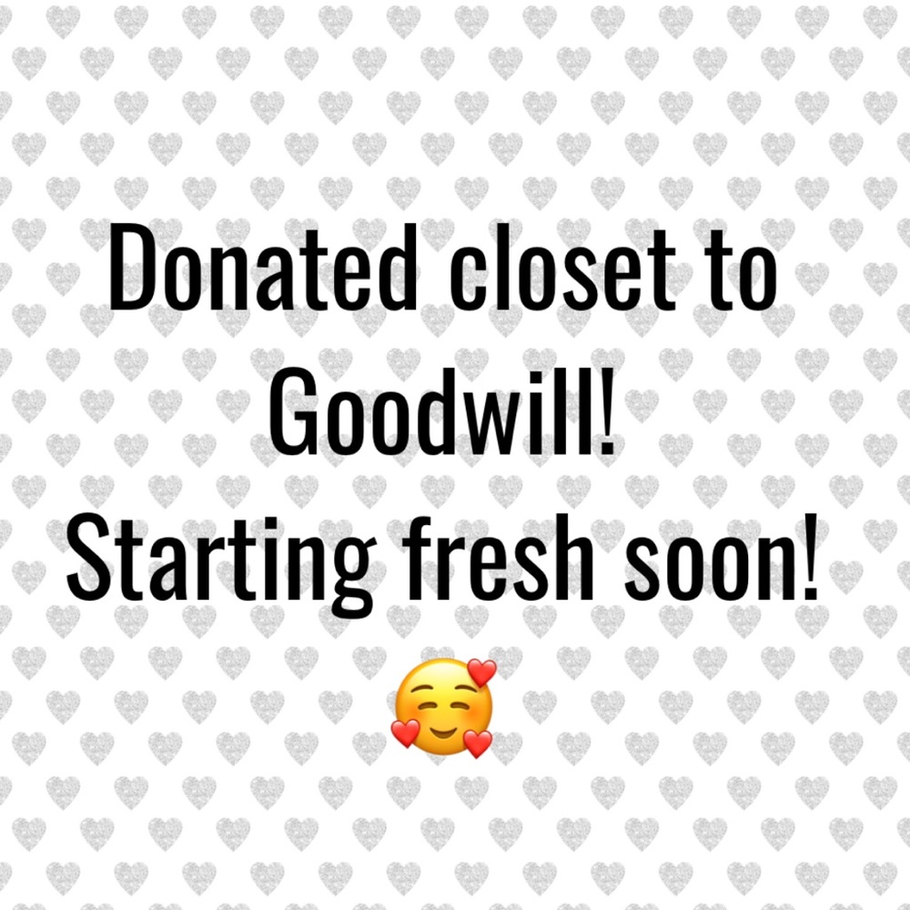 Closet Clear Out Notice